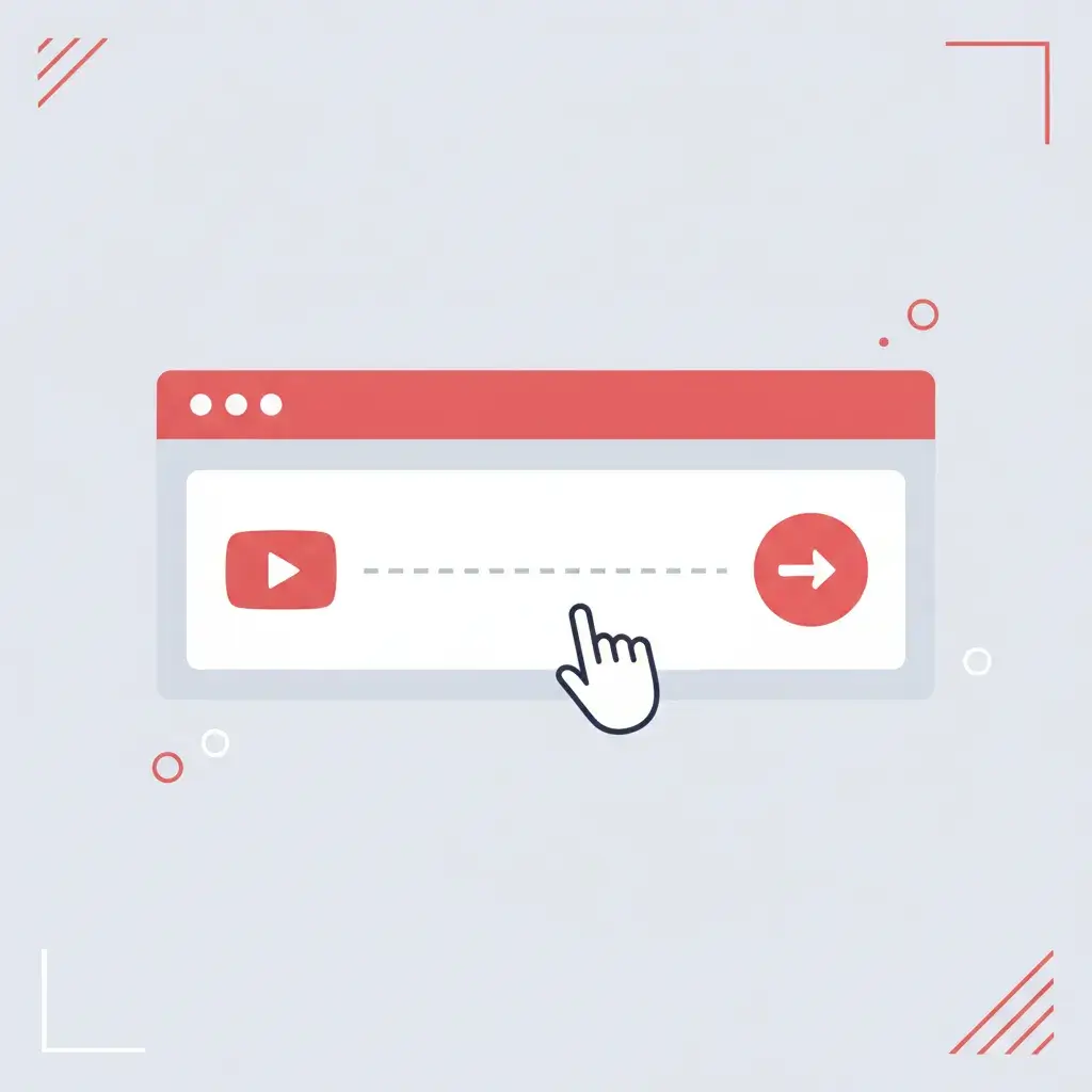 Paste YouTube link into FastYTM converter